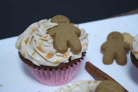 gingerbread cupcakes