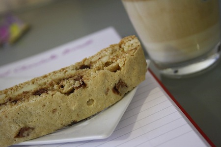 Almond Milk Chocolate Biscotti